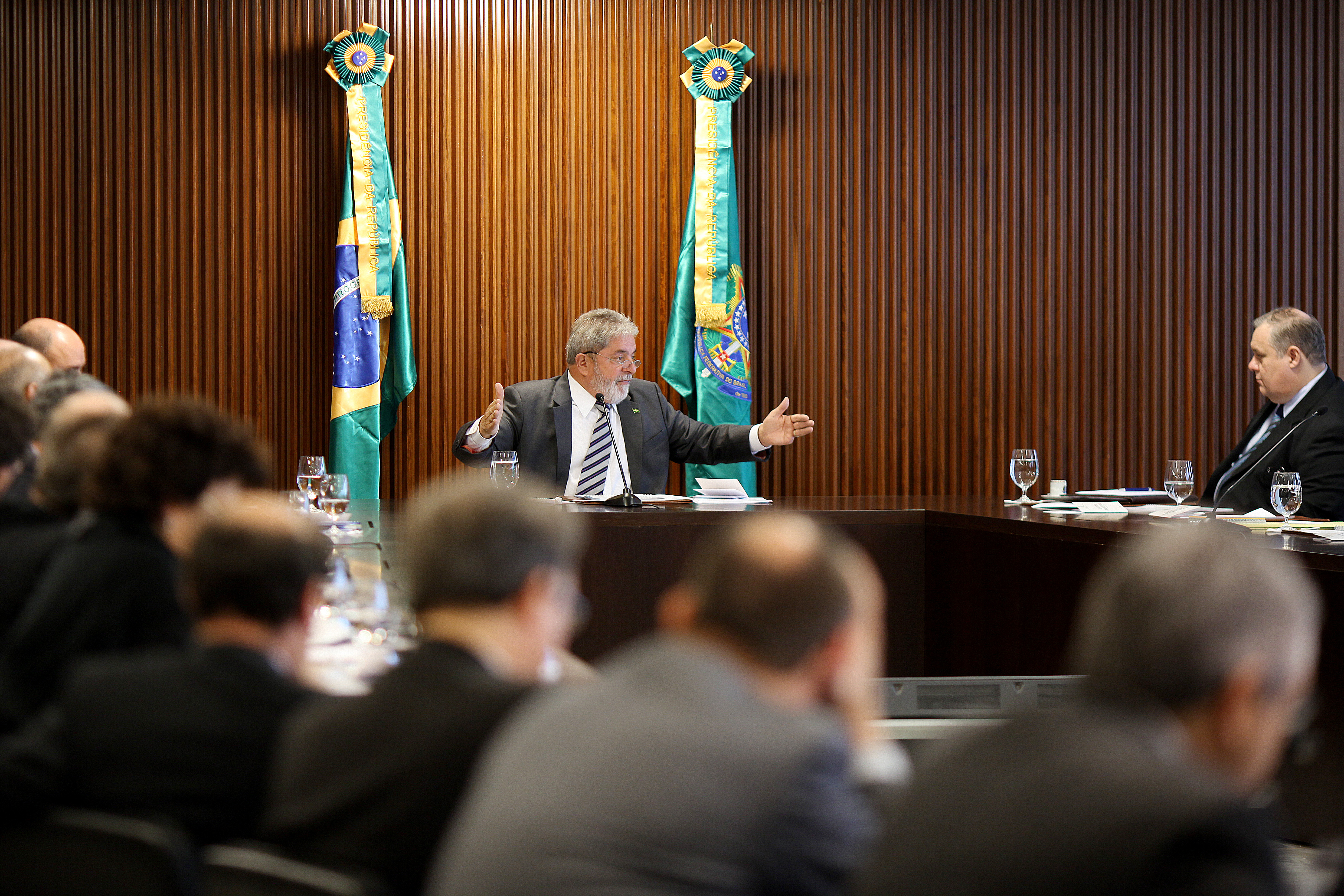 Presidente Lula participa da quarta reunião ministerial de 2010, no Palácio do Planalto